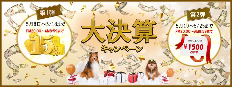 大決算キャンペーン！高ポイント還元祭＆クーポン券プレゼント！