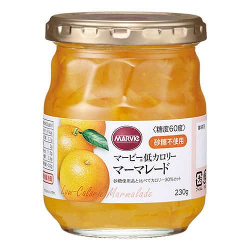 【お取り寄せ】マービー 低カロリーマーマレードジャム 230g