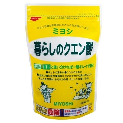 ミヨシ 暮らしのクエン酸 330g
