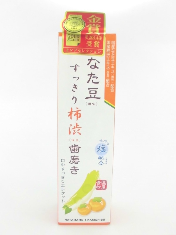 なた豆すっきり柿渋歯磨き粉 120g