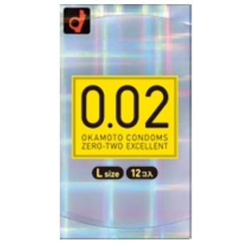 オカモト 0.02 EX Lサイズ 6個入 (コンドーム)