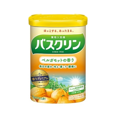 【販売終了しました】バスクリン ベルガモットの香り 600g