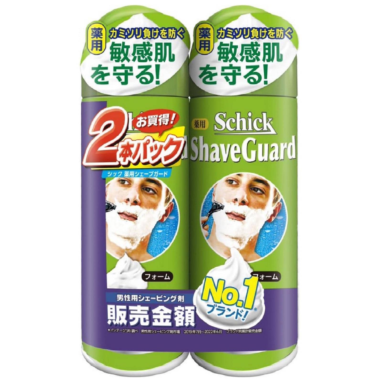 シック 薬用シェーブガードフォーム 200gダブルパック