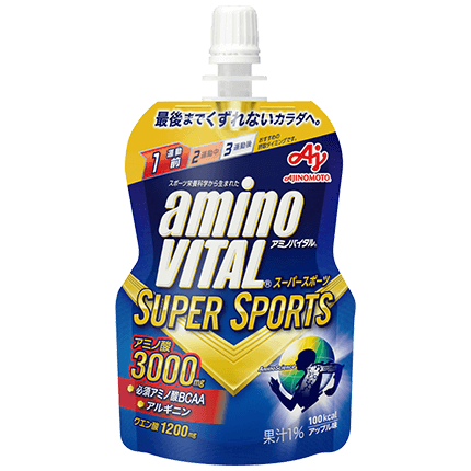 アミノバイタル ゼリードリンク SUPER SPORTS 100g