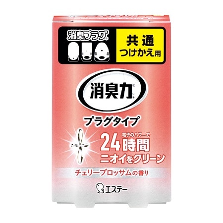 【販売終了しました】消臭力 プラグタイプ つけかえ用 チェリーブロッサムの香り 20ml