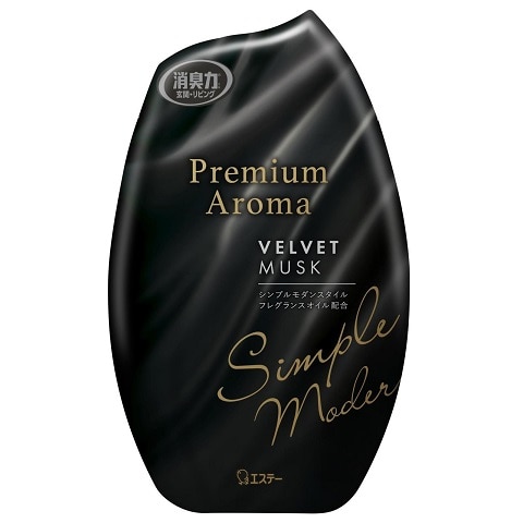 玄関・リビング用消臭力 プレミアムアロマ ベルベットムスク 400ml