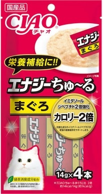 CIAO(チャオ) エナジーちゅ〜る まぐろ 14g×4本