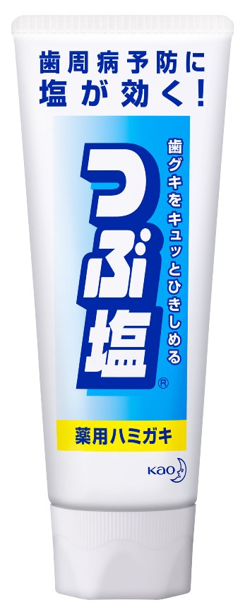 つぶ塩薬用ハミガキ スタンディングチューブ180g