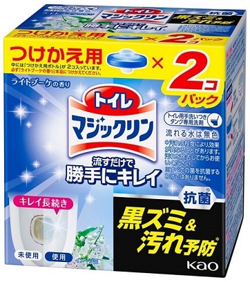 【お取り寄せ】トイレマジックリン 流すだけで勝手にキレイ ブーケ つけかえ用 2コパック
