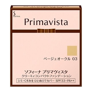 プリマヴィスタ クリーミィコンパクトファンデーション BO03