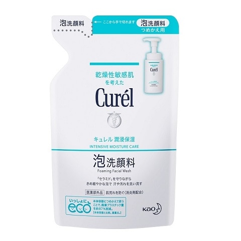 キュレル 泡洗顔料 つめかえ用 130ml