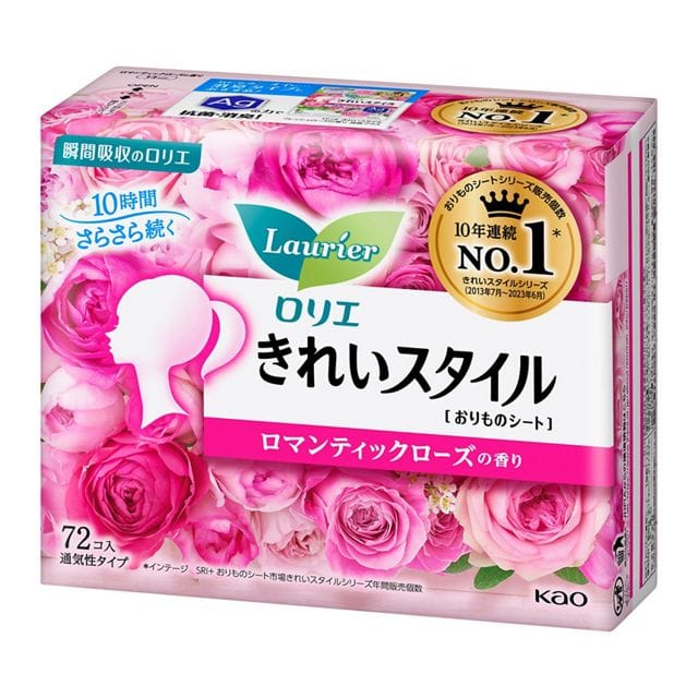 ロリエ きれいスタイル ロマンティックローズ 72コ