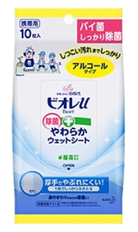 ビオレU 除菌やわらかウェットシート アルコールタイプ 10枚入