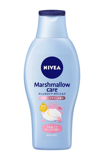 ニベア マシュマロケア ボディミルク シルキーフラワー 200ml