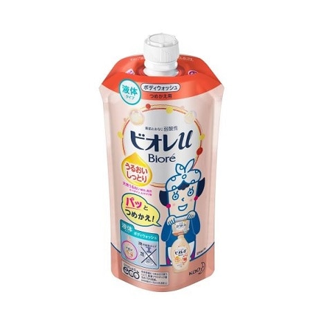 【販売終了しました】ビオレu うるおいしっとり つめかえ用 340ml