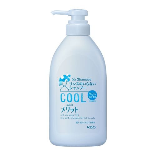 【販売終了しました】メリット リンスのいらないシャンプー クール ポンプ 480ml