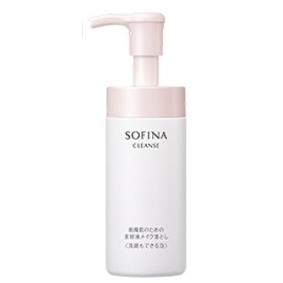 ソフィーナ 乾燥肌のための美容液メイク落とし<洗顔もできる泡> 150g