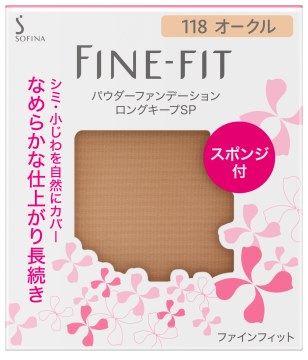 ファインフィット パウダーファンデーション ロングキープSP 118 オークル