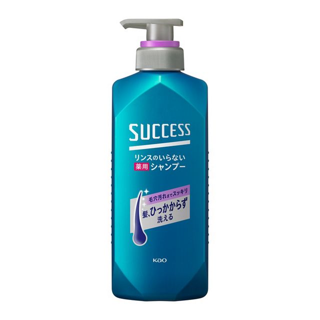 サクセス リンスのいらない薬用シャンプー スムースウォッシュ 本体 400ml