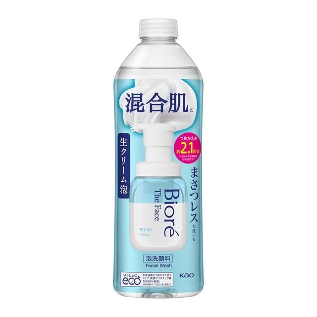 ビオレ ザフェイス 泡洗顔料 モイスト つめかえ用 340ml
