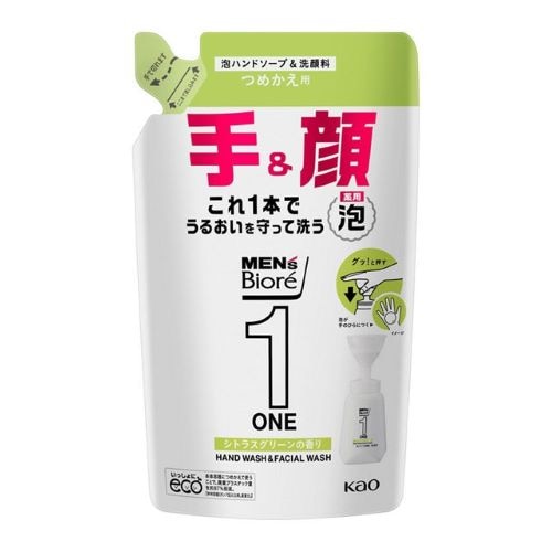 【販売終了しました】メンズビオレONE 泡ハンドソープ&洗顔料 つめかえ用 200ml