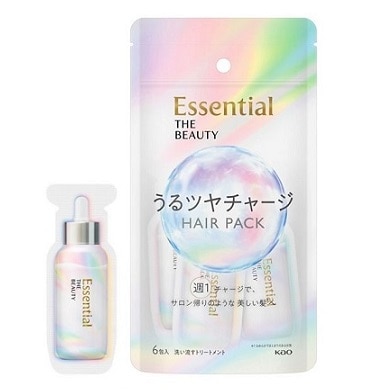 エッセンシャル ザビューティ 髪のキメ美容 うるツヤチャージ ヘアパック 9g×6袋入