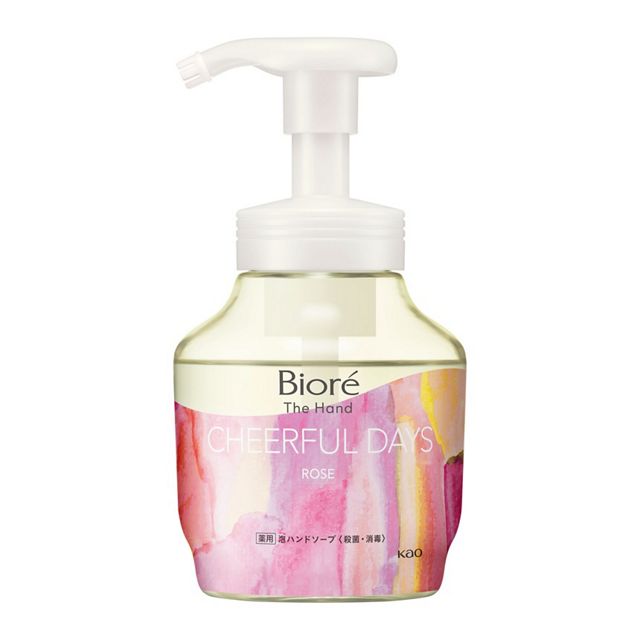 【販売終了しました】ビオレザハンド 泡ハンドソープ ローズ 本体 280ml