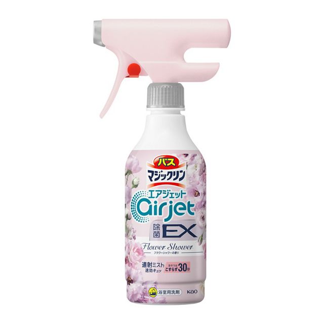 【販売終了しました】バスマジックリン エアジェット 除菌EX フラワーシャワー 本体 400ml