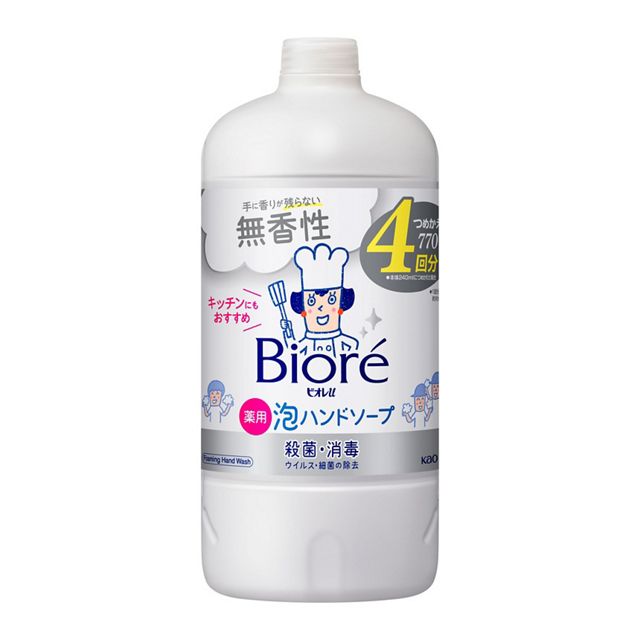 【お取り寄せ】ビオレu 泡ハンドソープ 無香 つめかえ用 770ml