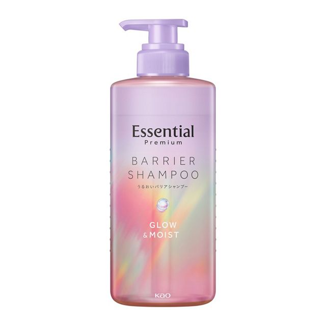 【販売終了しました】エッセンシャルプレミアム うるおいバリアシャンプー グロウ&モイスト ポンプ 450ml