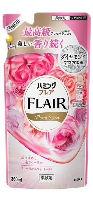 【販売終了しました】ハミングフレア フローラルスウィート つめかえ用 360ml