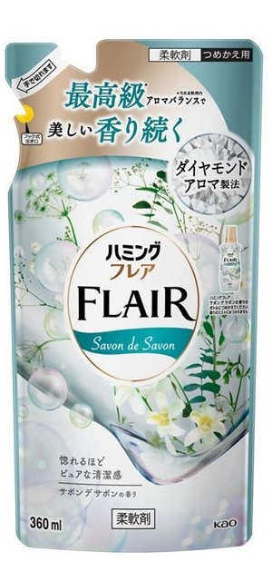 【販売終了しました】ハミングフレア サボンデサボン つめかえ用 360ml