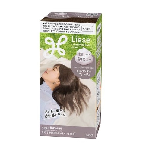 リーゼ 泡カラー ラベンダーグレージュ