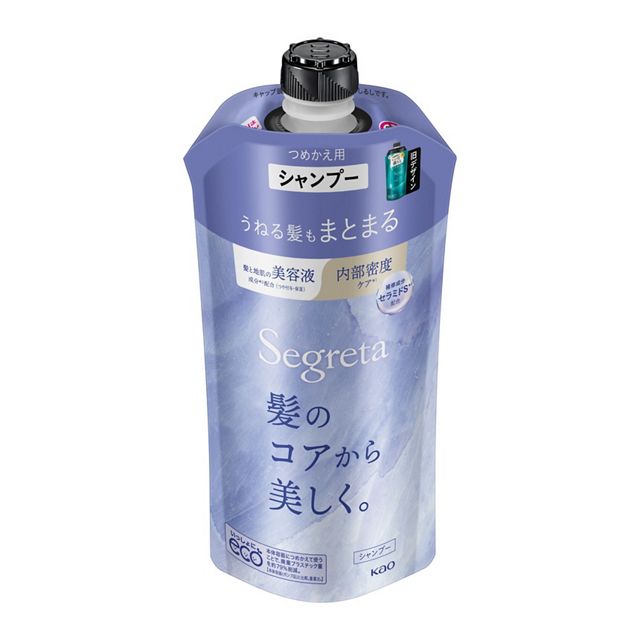 セグレタ シャンプー うねる髪もまとまる つめかえ用 340ml