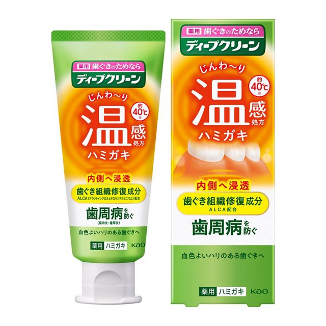 【お取り寄せ】ディープクリーン 薬用温感ハミガキ 85g