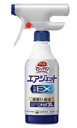 バスマジックリン エアジェット 除菌EX ハーバルクリアの香り 本体 390ml
