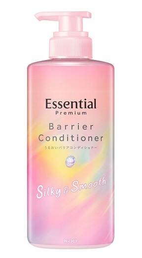 エッセンシャル プレミアム うるおいバリアコンディショナー シルキー&スムース ポンプ 450ml