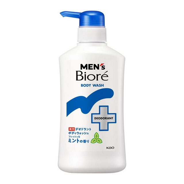 メンズビオレ 薬用デオドラントボディウォッシュ フレッシュなミント 本体 420ml