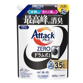アタックZERO ドラム式専用 つめかえ用 1070g