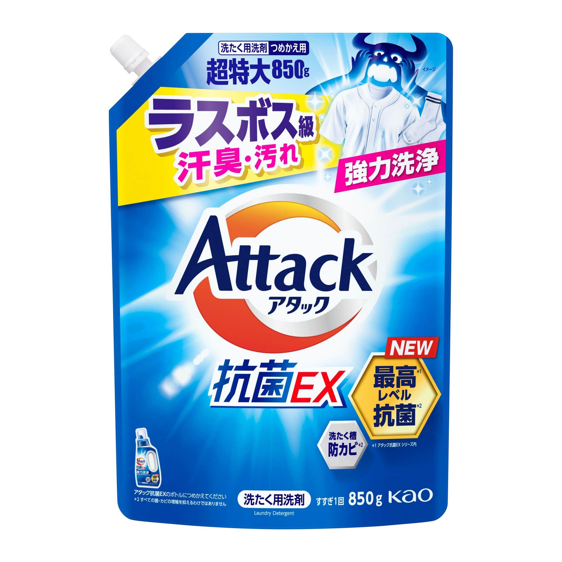 【お取り寄せ】アタック抗菌EX つめかえ用 850g