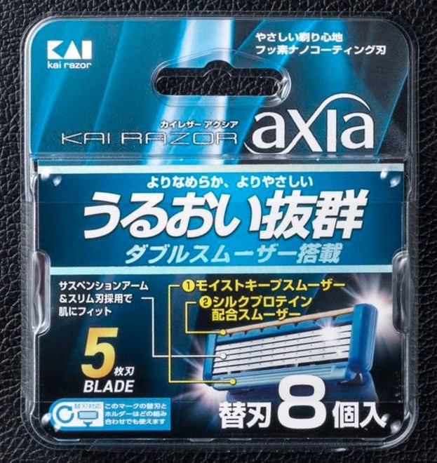 KAI RAZOR axia 替刃 8個入