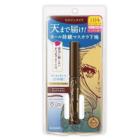 【販売終了しました】ヒロインメイク カールキープ マスカラベースWP 02 クリアブラウン