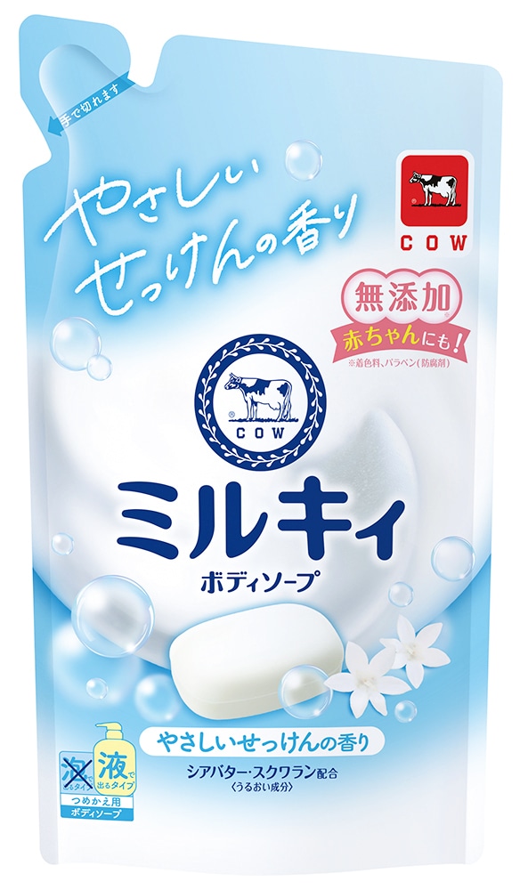 ミルキィ ボディソープ やさしいせっけん つめかえ用 360ml