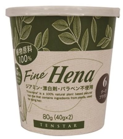 【販売終了しました】テンスター ファインヘナ 6 ダークブラウン