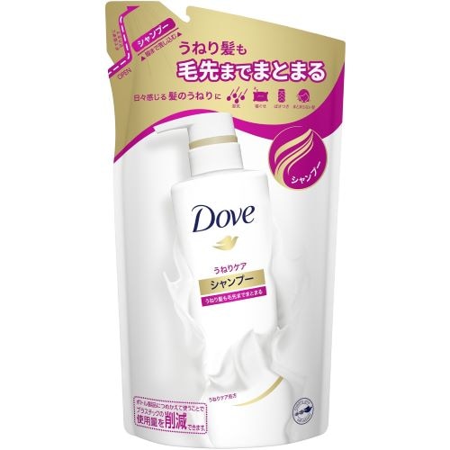 【販売終了しました】ダヴ うねりケア シャンプー つめかえ用 350g