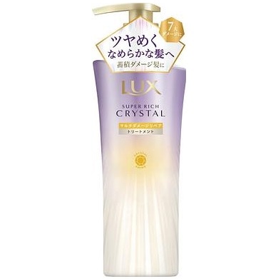 ラックス スーパーリッチクリスタル マルチダメージリペア トリートメント 本体 450g