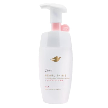 ダヴ パールシャイン 3in1 透明つや肌 泡メイク落とし 170ml