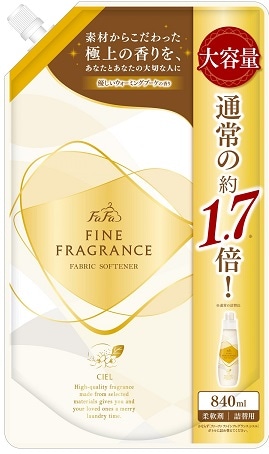 【販売終了しました】ファーファ ファインフレグランス シエル つめかえ用 840ml