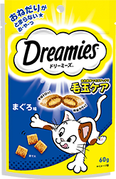 【お取り寄せ】ドリーミーズ 毛玉ケア まぐろ味 60g