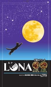 【販売終了しました】ルナ かつお節ほたて&チキンビッツ 720g